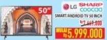 Promo Harga SHARP/LG/COOCAA Smart TV  - Hypermart