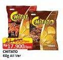 Promo Harga CHITATO Snack Potato Chips All Variants per 2 bungkus 68 gr - Alfamart