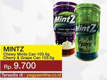 Promo Harga MINTZ Candy Chewy Mint 103 gr - Yogya
