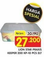 Promo Harga LION STAR Praxis Keeper 200 KP-10 2LT 2 ltr - Superindo