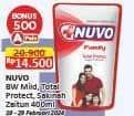 Promo Harga Nuvo Body Wash Mild Protect, Sakinah, Total Protect 450 ml - Alfamart