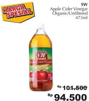 Promo Harga SW Apple Cider Vinegar 473 ml - Giant