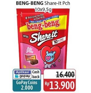 Promo Harga Beng-beng Share It per 10 pcs 9 gr - Alfamidi