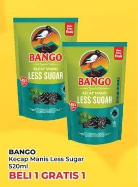 Promo Harga Bango Kecap Manis Less Sugar 520 ml - Yogya