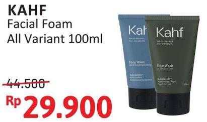 Promo Harga Kahf Face Wash All Variants 100 ml - Alfamidi