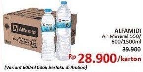 Promo Harga ALFAMIDI Air Mineral  - Alfamidi