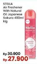 Promo Harga Stella Aerosol Japanese Sakura 400 ml - Indomaret