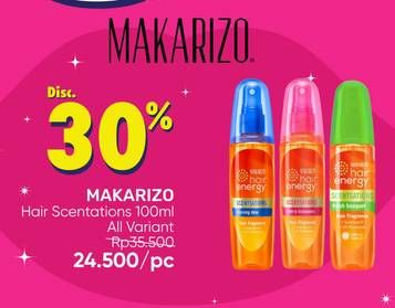 Promo Harga Makarizo Hair Energy Scentsations All Variants 100 ml - Guardian