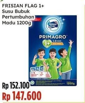 Promo Harga Frisian Flag Primagro 1+ Madu 1200 gr - Indomaret