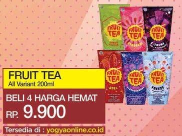 Promo Harga SOSRO Fruit Tea All Variants per 4 pcs 200 ml - Yogya