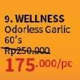 Promo Harga Wellness Odorless Garlic 60 pcs - Guardian