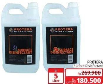 Promo Harga PROTERA Surface Disinfectant 5000 ml - Lotte Grosir