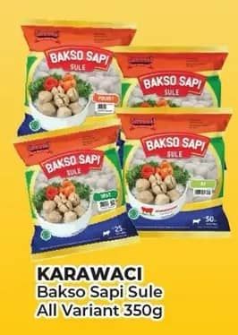 Promo Harga Karawaci Bakso Sapi Sule All Variants 350 gr - Yogya