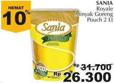 Promo Harga SANIA Minyak Goreng Royale 2 ltr - Giant