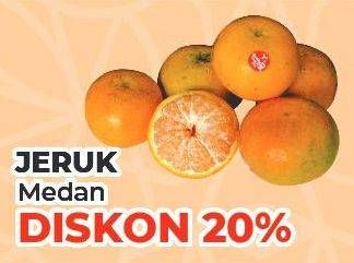 Promo Harga Jeruk Medan per 100 gr - Yogya