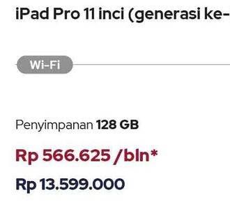 Promo Harga APPLE iPad Pro 11 Inch M1 (gen. Ke-3)  - iBox