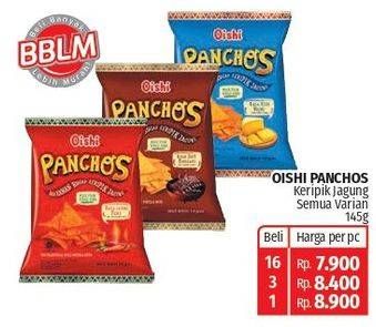 Promo Harga Oishi Panchos All Variants 145 gr - Lotte Grosir