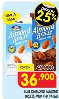 Promo Harga Blue Diamond Almond Breeze All Variants 946 ml - Superindo