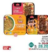 Promo Harga Laukita Ready To Eat All Variants 175 gr - LotteMart