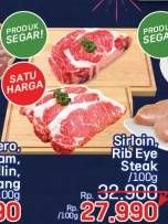 Sirloin, Rib Eye Steak