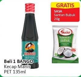 Promo Harga BANGO Kecap Manis 135 ml - Alfamart