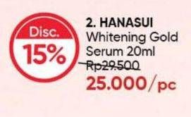 Promo Harga Hanasui Serum Gold 20 ml - Guardian