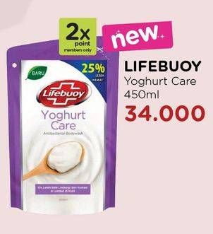 Promo Harga LIFEBUOY Body Wash Yoghurt Care 450 ml - Watsons