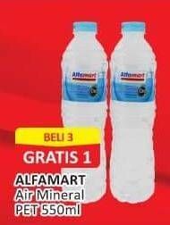 Promo Harga Alfamart Air Mineral 550 ml - Alfamart