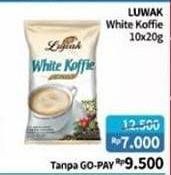 Promo Harga Luwak White Koffie 10 pcs - Alfamidi