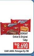 Promo Harga BISKUAT Energi Coklat, Original 140 gr - Hypermart