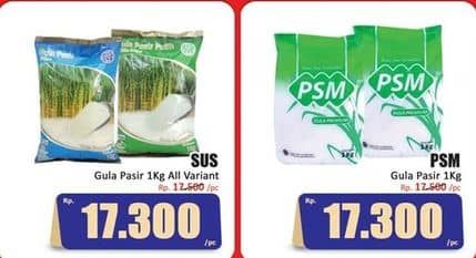 Promo Harga SUS/PSM Gula Pasir  - Hari Hari