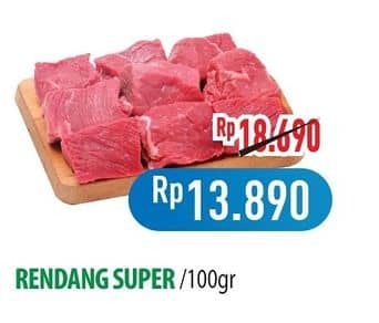 Promo Harga Daging Rendang Sapi per 100 gr - Hypermart