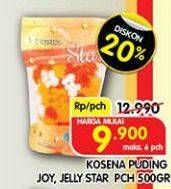 Promo Harga Kosena Jelly Puding Joy, Jelly Star 500 gr - Superindo