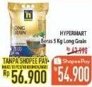 Promo Harga Hypermart Beras Long Grain 5 kg - Hypermart