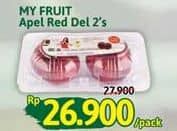 Promo Harga My Fruit Apel Red Del 2 pcs - Alfamidi