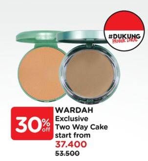 Promo Harga Wardah Exclusive Two Way Cake  - Watsons