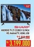 Promo Harga SHARP 2T-C32BG1 | LED TV 32 inch  - Hypermart