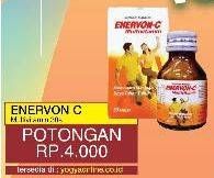 Promo Harga ENERVON-C Multivitamin Tablet  - Yogya