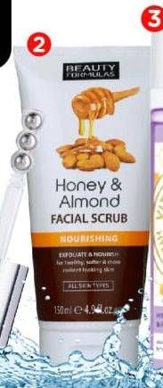 Promo Harga Beauty Formulas Honey & Almond Facial Scrub 150 ml - Watsons