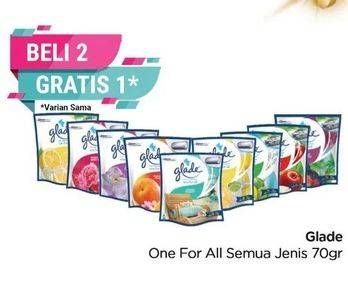 Promo Harga GLADE One For All All Variants 70 gr - TIP TOP