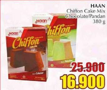 Promo Harga Haan Chiffon Cake Mix 380 gr - Giant
