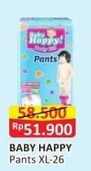 Promo Harga Baby Happy Body Fit Pants XL26 26 pcs - Alfamart