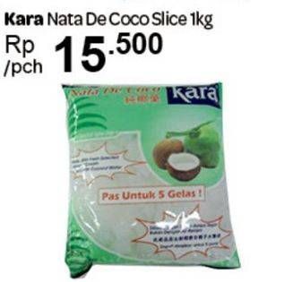 Promo Harga KARA Nata De Coco Slice 1 kg - Carrefour