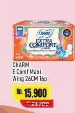 Promo Harga Charm Extra Comfort Maxi Long Wing 26cm 16 pcs - Alfamart