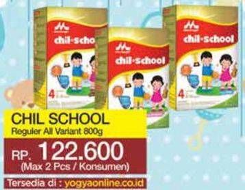 Promo Harga MORINAGA Chil School Gold All Variants 800 gr - Yogya