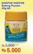 Promo Harga KOEPOE KOEPOE Baking Powder 45 gr - Indomaret