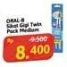 Promo Harga Oral B Toothbrush Twin Pack Medium 2 pcs - Alfamidi