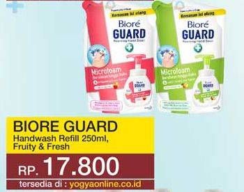 Promo Harga BIORE Hand Soap Antiseptic Fruity Antiseptic, Fresh Antiseptic 250 ml - Yogya