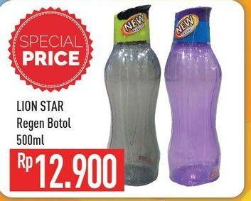 Promo Harga LION STAR Botol Air Regen 500 ml - Hypermart