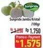 Promo Harga SUNPRIDE Jambu Crystal per 100 gr - Hypermart